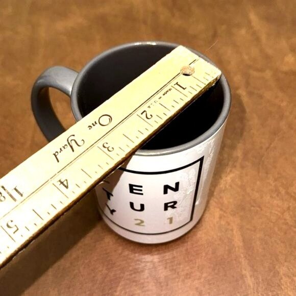 Century 21 Ceramic Coffee Mug 15 Oz Cricut Branding Made In China - Picture 4 of 4